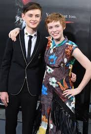 Jaeden Lieberher And Sophia Lillis Photos Photos Premiere Of Warner Bros Pictures And New Line Cinema S It Arrivals New Line Cinema It Movie Cast Premiere