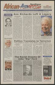 Scotus rules arizona voting law doesn't violate voting rights act. African American News Issues Houston Tex Vol 11 No 34 Ed 1 Wednesday September 27 2006 The Portal To Texas History
