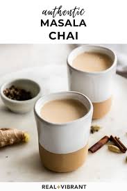 Authentic Masala Chai Spiced Milk Tea Real Vibrant Recipe In 2021 Masala Chai Chai Recipe Cold Drinks Recipes