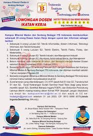 Sebanyak 217 lowongan kerja supir tangerang dan yang berhubungan dengan loker supir, rekrutmen supir, peluang kerja supir, peluang berkarir supir, pekerjaan supir di loker.my.id. Lowongan Kerja S2 S3 Di Institut Teknologi Dan Bisnis Indonesia Medan