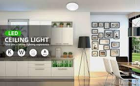 24w led flush mount ceiling light