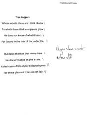 This is in great contrast to some other types of poetry, such as sonnets, haiku, and limericks, which are directly built on a standardized structural concept. Traditional And Free Verse Poems Course Hero