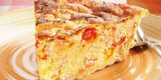 Quiche Sans Pate Aux Crevettes Et Poivrons Pates Crevettes Idee Recette Poivron