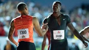Ali, partner of canadian sprinter andre de grasse, posted a photo of herself. Brown Boateng De Grasse Finish 1 2 3 In Tight Canadian 100 Metre Final Ctv News