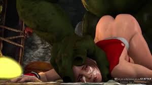 Mai Shiranui caught and fucked by an orc - King of Fighters - SFM Compile
