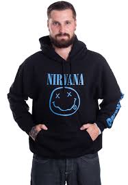 The cover of nirvana's 1991 album nevermind. entertainment weekly reported in 1992 that elden, at 4 months old, was cast for the shoot along with three other babies. Nirvana Nevermind Smile Hoodie Impericon Com De