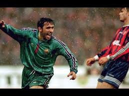 Born 22 october 1998) is a romanian professional footballer who plays mainly as an attacking midfielder for scottish club rangers and the romania. Gheorghe Hagi Barcelona Vs Bayern Munchen 1996 Goal Highlights Youtube
