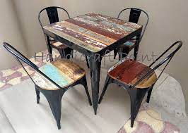 Check out our antique dining table selection for the very best in unique or custom, handmade pieces from our kitchen & dining tables shops. Vintage Restaurant Dining Table And Chairs Buy Vintage Restaurant Dining Table Chairs
