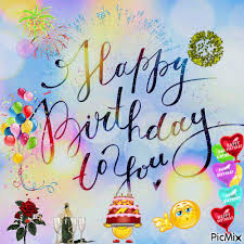 Felice Compleanno Verjaardagsfoto S Verjaardagskaart Verjaardagsballonnen