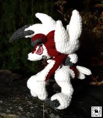 Maybe you would like to learn more about one of these? Pokemon Amigurumi Lycanroc Midnight Form Machbunny Projects Amigurumi Pokemon Things To Come