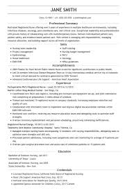 A reverse chronological resume begins with the applicant's name and contact information, followed optionally by a short statement of the applicant's objective . Complete Guide To Nurse Resume Writing Resumehelp