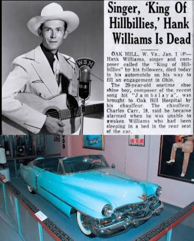HANK'S LAST STOP: On New Year's Day 1953, Hank Williams Sr. made what would become his final stop at the Skyline Drive-In in Hilltop before continuing toward Oak Hill. A short time