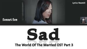 Ailee I Will Goto You Like The First Snow Lyrics Translation Sonnet Son Sad The World Of The Married Ost Part 3 Lyrics Han Rom Eng Indo Youtube