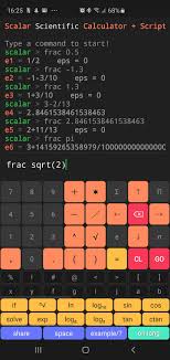 Scalar Fractions Converting Decimal To Fraction Scalar