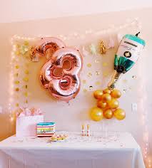 Party Decor 23rd Birthday Decorations Champagne Birthday Birthday Decorations