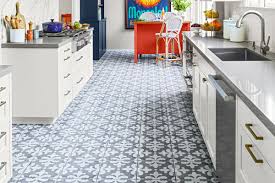 Each of the black design on the white tile are. Kitchen Flooring Materials And Ideas This Old House