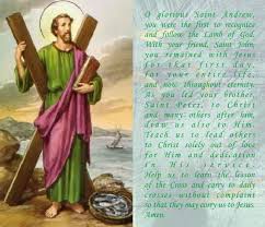 Saint Andrew Feast Day November 30 Novena Prayers St Andrews Novena