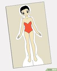 Then i used the outline of the vinyl and mounted it on the wood. How To Draw An Anime Paper Doll 8 Steps With Pictures Wikihow