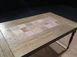 It'll last forever, i can spill matchadark liquids and write on it without worrying about the surface (like with a wood table), and it looks nice. 11 Diy Dining Tables To Dine In Style Tiled Coffee Table Diy Dining Table Diy Dining