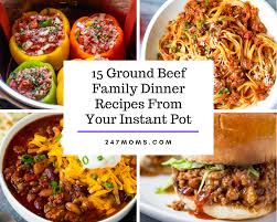 What makes a ground beef recipe from allrecipes so good. 15 Ground Beef Family Dinner Recipes From Your Instant Pot 24 7 Moms