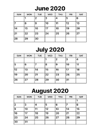 We did not find results for: June July August 2020 Calendar Calendar Options