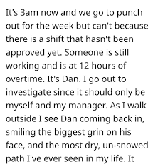 I see Dan coming back in, smiling the biggest grin': Movie theater employee  works all night to shovel every snowflake, gains 12 hours of overtime pay
