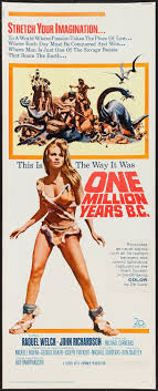 Movie reviews & metacritic score: One Million Years B C 20th Century Fox 1966 Insert 14 X Lot 53319 Heritage Auctions