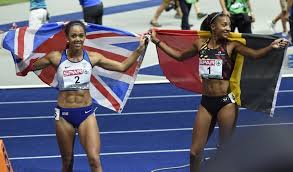 As of february 2020, thiam holds the belgian record in women's heptathlon, women's javelin and women's long jump. Nafi Thiam Wins Euro Heptathlon As Johnson Thompson Secures Silver Aw