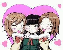 Resultado De Imagen Para Dibujos Para Tres Amigas Anime Hug Anime 3 Best Friends Discover photos, videos and articles from friends that share your passion for beauty, fashion, photography, travel, music, wallpapers and more. tres amigas anime hug anime