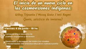 El solsticio de invierno es el momento preciso del mes de junio en que se produce la noche más larga del año, cuando el sol alcanza su punto más lejano en el hemisferio norte y comienza a avanzar de regreso al hemisferio sur. Santa Cruz Concretaran El Conversatorio El Inicio De Un Nuevo Ciclo En Las Cosmovisiones Indigenas