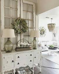 735 x 1102 jpeg 117 кб. Window Pane Decor Something On This Idea On The Back Wall Of The Master Bedroom Since There Are Farm House Living Room Home Decor Rustic Farmhouse Living Room