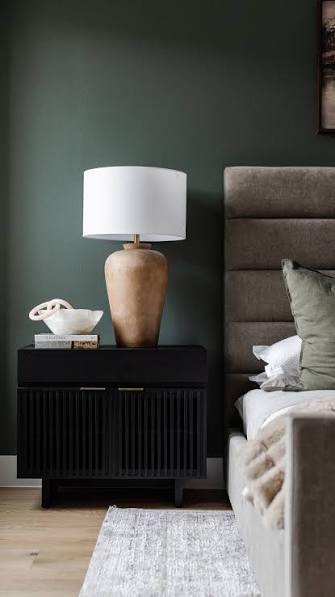 Nightstands 101 🛏️, The right nightstand does more than hold your lamp. It balances the bed, adds function, and elevates the whole space., A few go-to guidelines:, - Height should land just above the ...