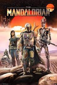 Stiahni Si Serial The Mandalorian S01e01 Webrip 1080p Csfd 83 Star Wars Poster Mandalorian Poster Star Wars Art
