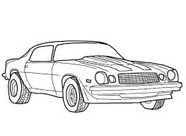 1967 camaro cars ss coloring pages to color, print and download for free along with bunch of favorite camaro cars coloring page for kids. Bumblebee Car Coloring Page Novocom Top