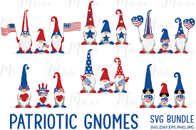 Free for commercial use no attribution required high quality images. Patriotic Gnomes Svg Bundle 646117 Cut Files Design Bundles