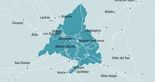 Madrid es una ciudad que se encuentra ubicada a las orillas del rió manzanares. Network Map Madrid Reintel