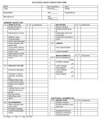 Exhaustive premade checklist for equipment maintenance must include the following details. Apartment Maintenance Checklist Template Electrical Safety Maintenance Checklist Algebra Help