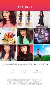 Here you can instantly see your top nine instagram posts of 2021 in order of popularity. My Instagram Top Nine 2020 Violet Daffodils