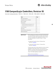 Http Literature Rockwellautomation Com Idc Groups Literature Documents Rn 1769 Rn018 En P Pdf
