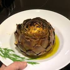 Gebackene Artischocken Nach Italienischer Art Rezept Kitchen Stories Recipe Roasted Artichoke Roasted Artichoke Recipe Artichoke