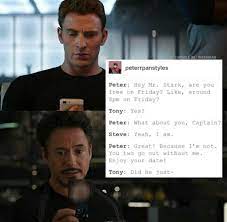 (peter parker & tony stark, featuring some of the avengers). Peter Parker Steve Rogers Tony Stark Stony Peter Ships It Superfamily Marvel Jokes Marvel Funny Superfamily Avengers
