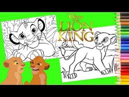 Both of them get married and have a son and daughter named kion and kiara. Disneys Simba And Nala The Lion King Coloring Pages For Kids Youtube