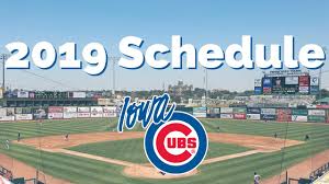 Iowa Cubs Set 2019 Schedule Iowa Cubs News