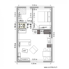 Plan Maison 40m2 Plan Maison Projet Maison Petit Appartement Salon