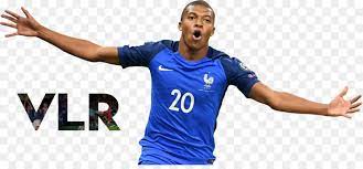 Kylian mbappé france national football team football player, mbappe, men's blue nike soccer jersey, tshirt, blue png. Football Background