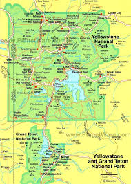 Pin By Muir Way Maps For The Outdoo On Bucket List Visit Yellowstone National Park Vacation Yellowstone Map