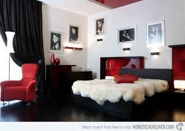 15 Pleasant Black White And Red Bedroom Ideas Red Bedroom Design Black White Bedrooms White Room Decor