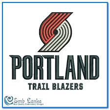 Oklahoma city blazers (9 hits). Portland Trail Blazers Logo Embroidery Design Emblanka