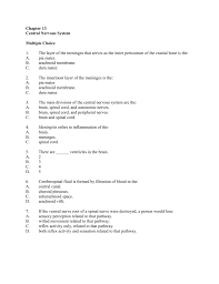 Cns Practice Test