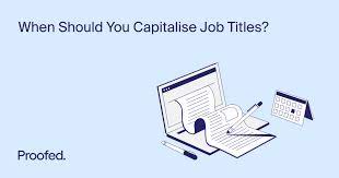 There is a broad range of jobs in the field from building homes to commercial construction. When To Capitalise Job Titles In Writing Proofed S Writing Tips